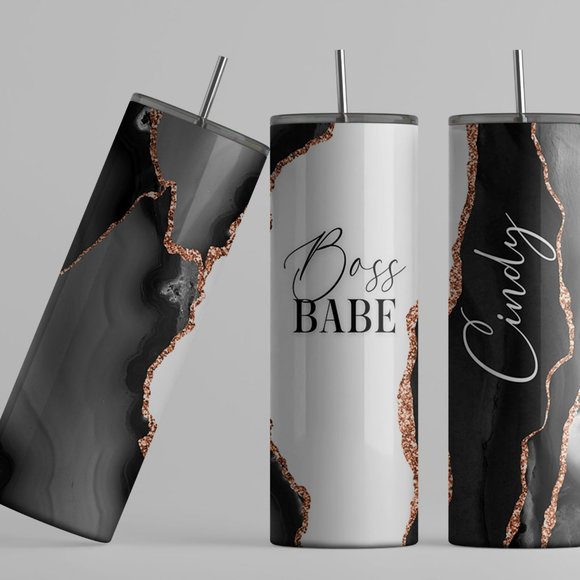 Other - Customized Boss Babe Tumbler